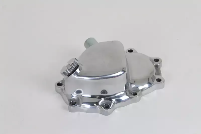 Polished Transmission End Cover for Electric Start