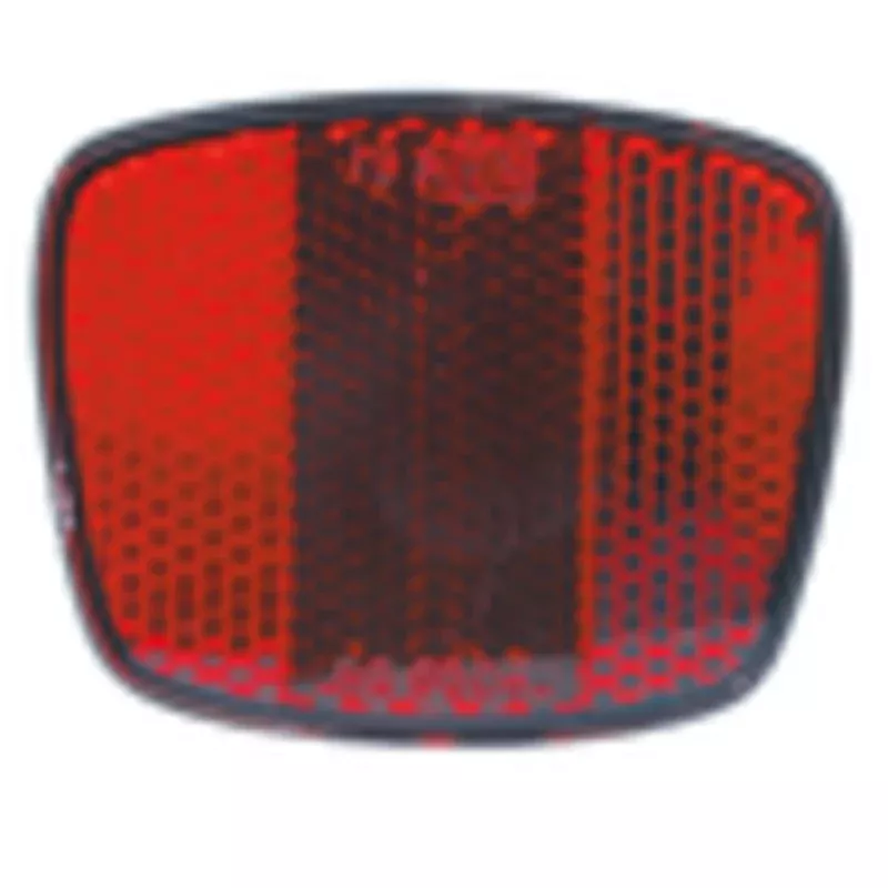 Rear bicycle reflector + seatpost mounting bracket