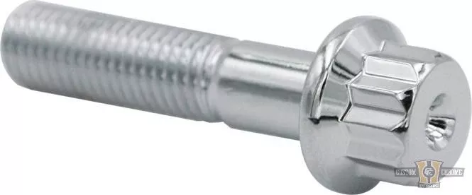 Rocker Box Cover Flange Bolt, Chrome for Harley-Davidson