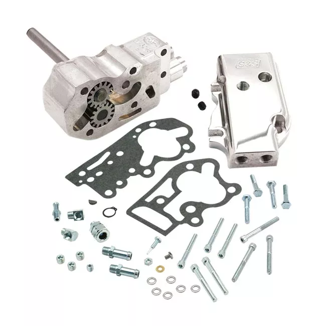 S&S, Billet Oil Pump. 36-72 Style For Harley Davidson