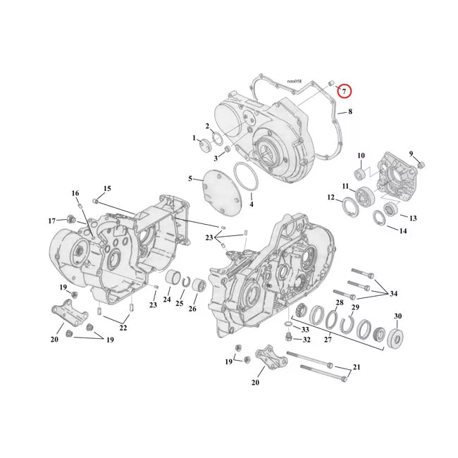 Shifter Shaft Bushing For Harley Davidson