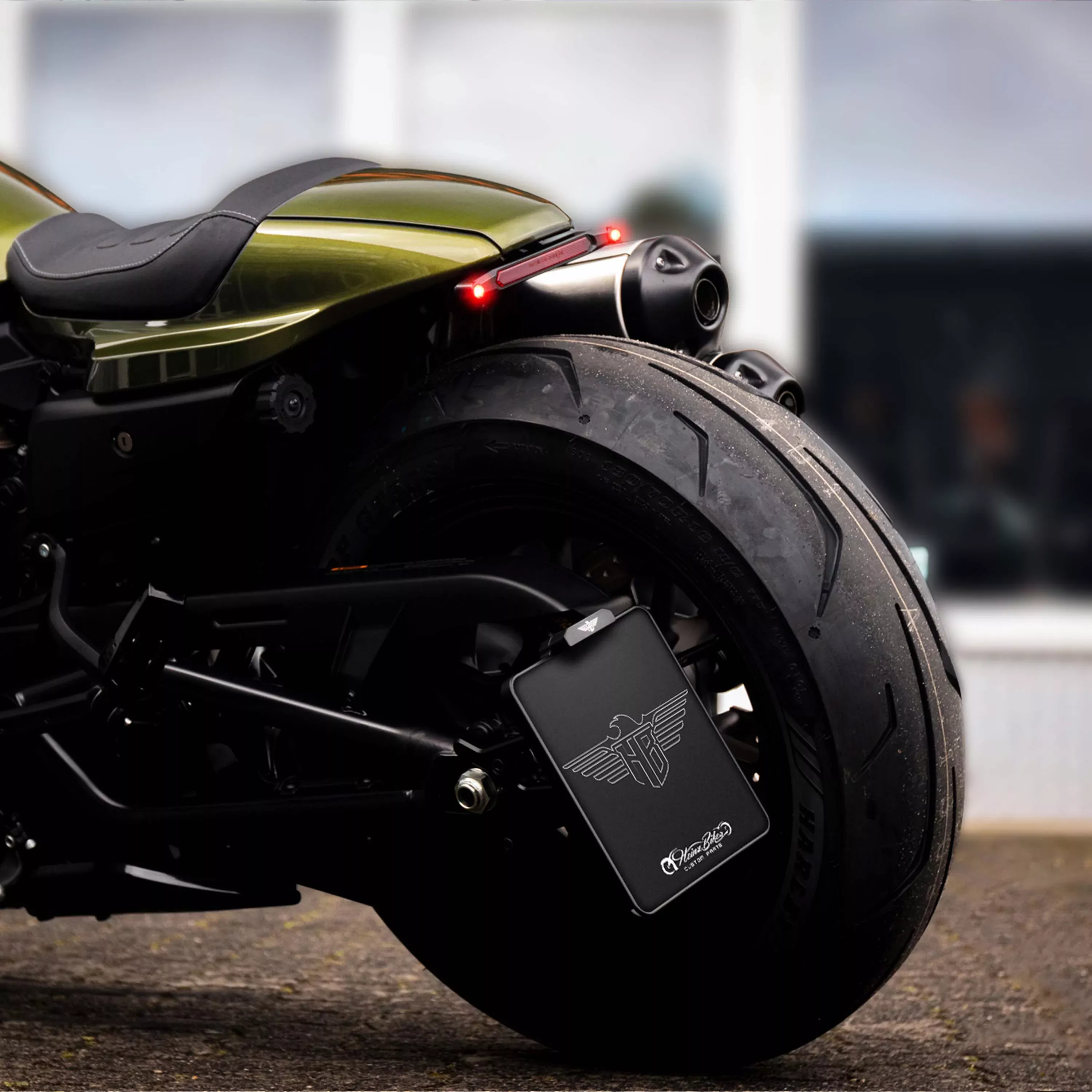 Side License Plate Support For Harley-Davidson Sportster S