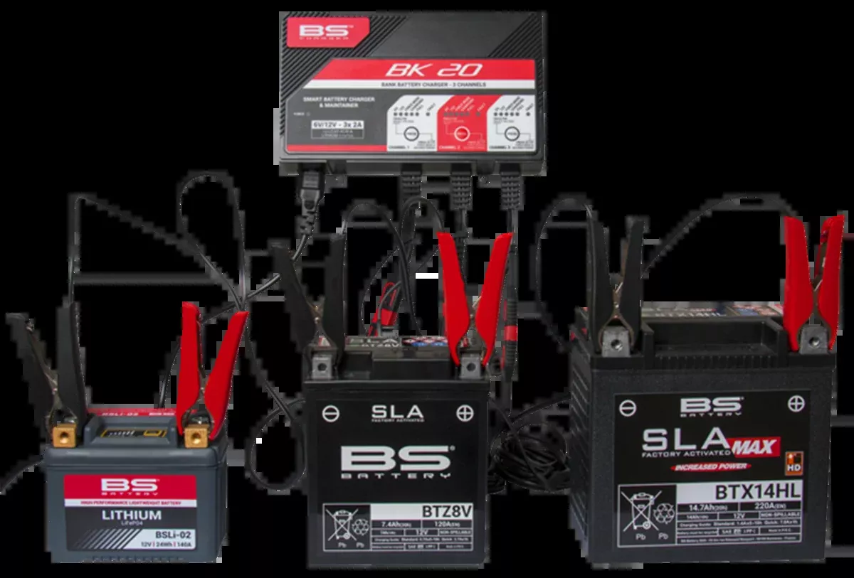 SMART Bank Battery Charger and Maintainer with Reconditioning Function