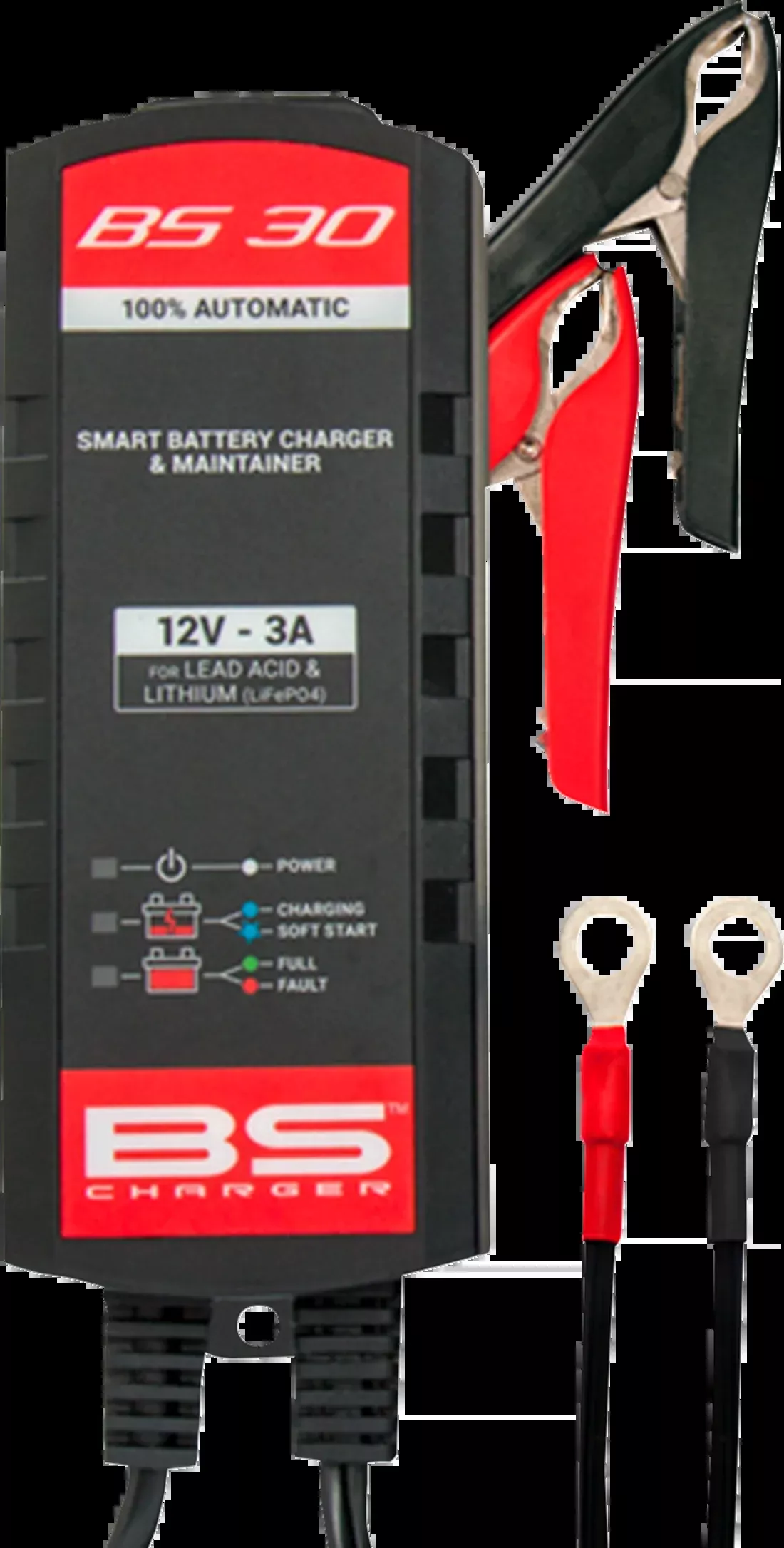 SMART BS30 12V 3A Battery Charger and Maintainer