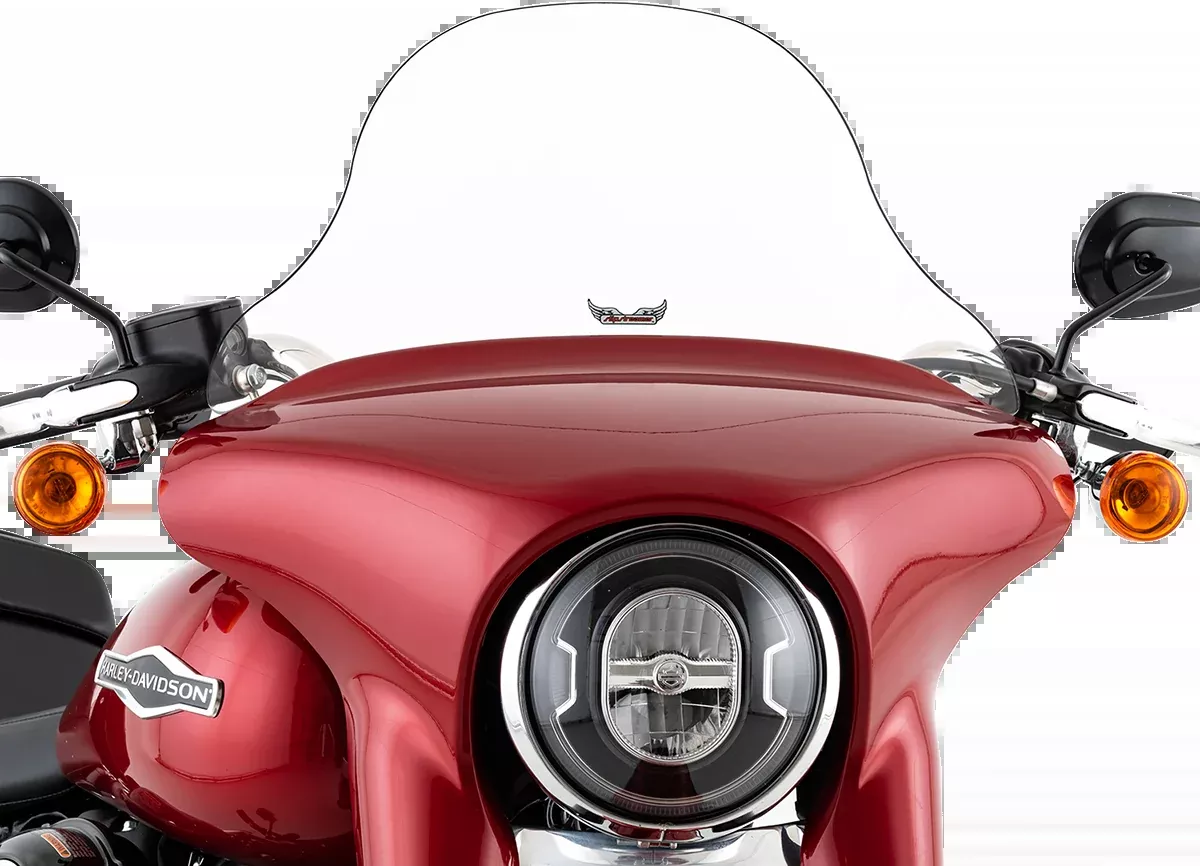 Sport Glidetm 8" Clear Replacement Windshield for Harley Davidson