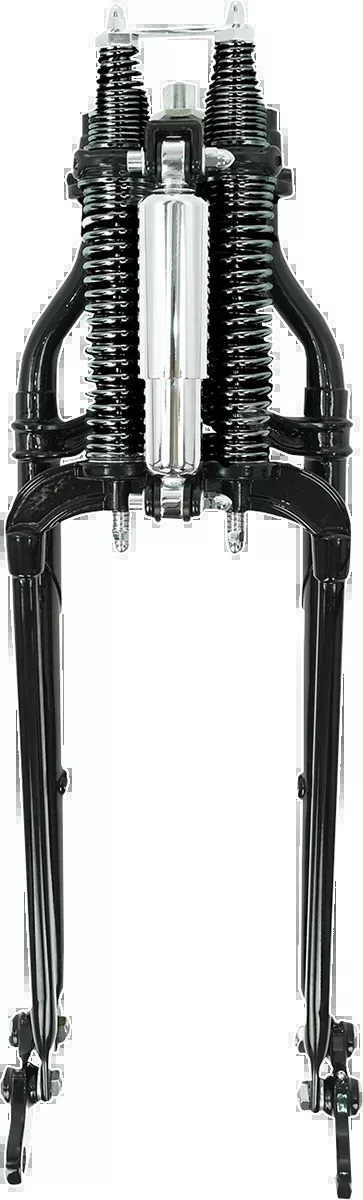 Springer Forks For Harley Davidson Black Body/ Black Springs