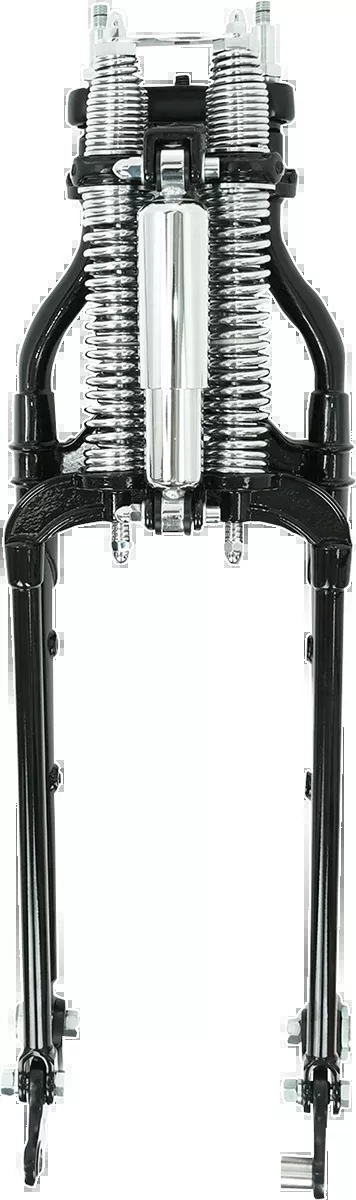 Springer Forks For Harley Davidson Black body/chrome springs
