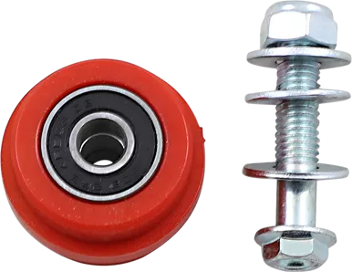 T.M. DESIGNWORKS Chain Roller - Honda - Red PLR-212-RD