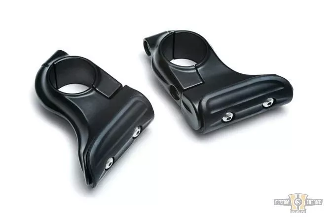 Toe Rest Cruise Peg Black, Satin For Harley-Davidson