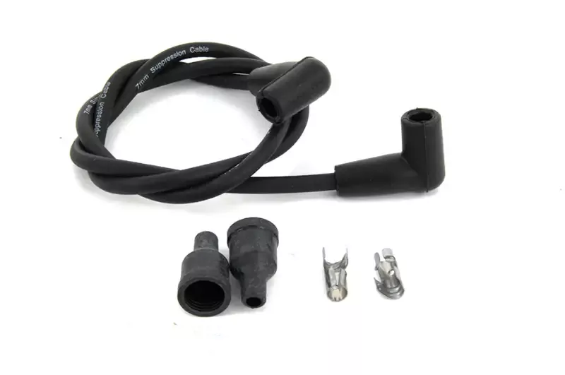 Universal Black 7mm Spark Plug Wire Kit