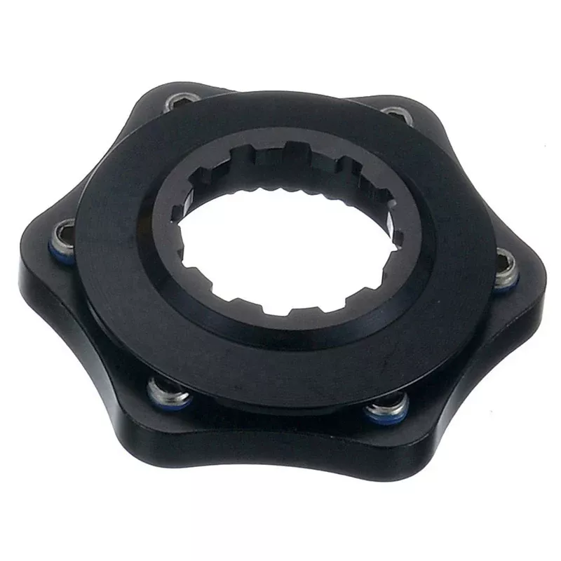 Universal disc to center lock converter with black locking washer