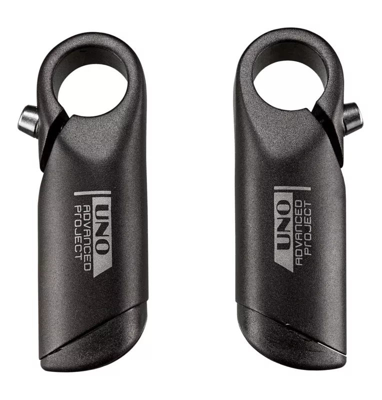 UNO Handlebar Ends. 110mm. Anatomical. Black