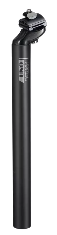 UNO TS 297 - 350mm Ø26 Black Seatpost