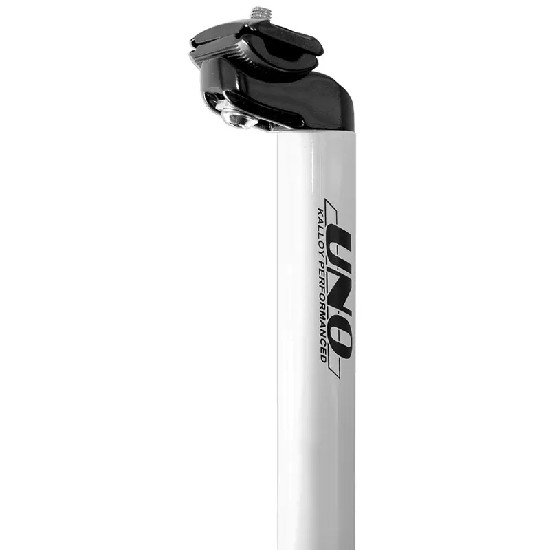 UNO TS 555 Seatpost - 400 mm Ø28.6 White