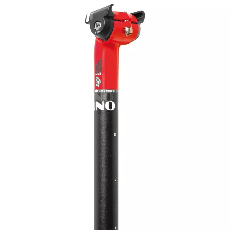 UNO TS 640 Seatpost - 350mm Ø31.6 Red / Black