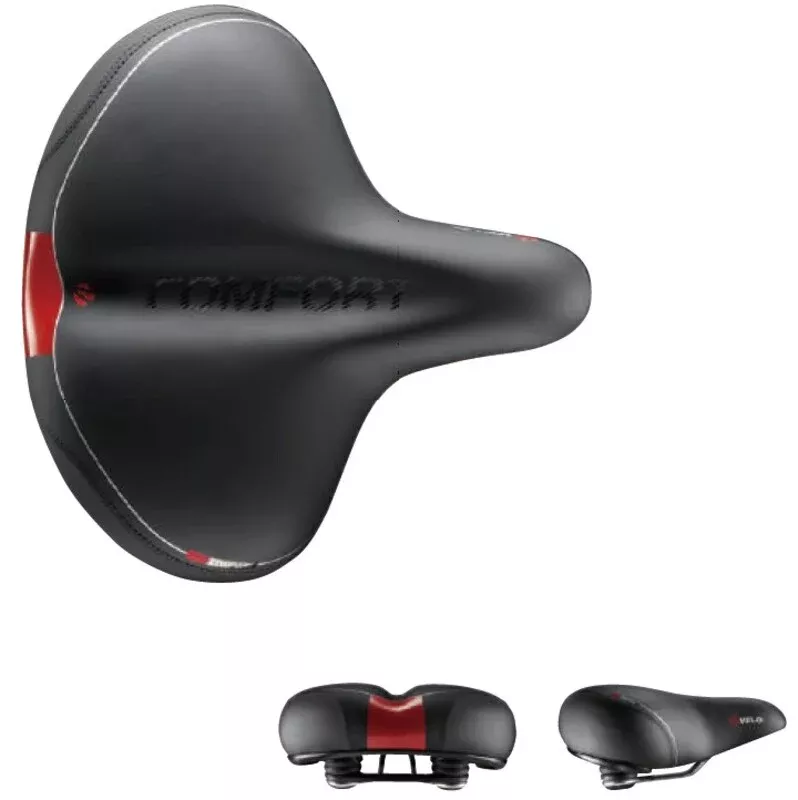 VELO B97-01 prostate saddle with SS rails and springs