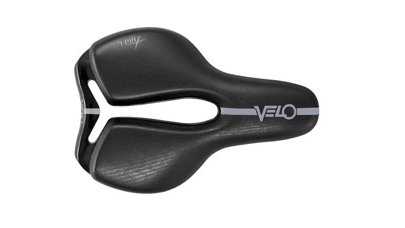 VELO LITTLE ANGEL Junior saddle with SS rails for prostate