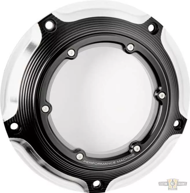 Vision Derby Cover Contrast Cut For Harley-Davidson