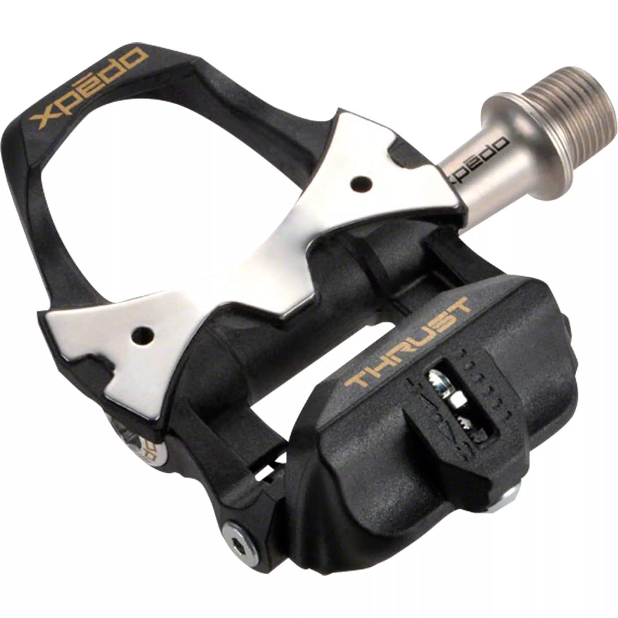 Xpedo Thrust NSX Pedals - Single Sided Clipless , Composite, 9/16", Black