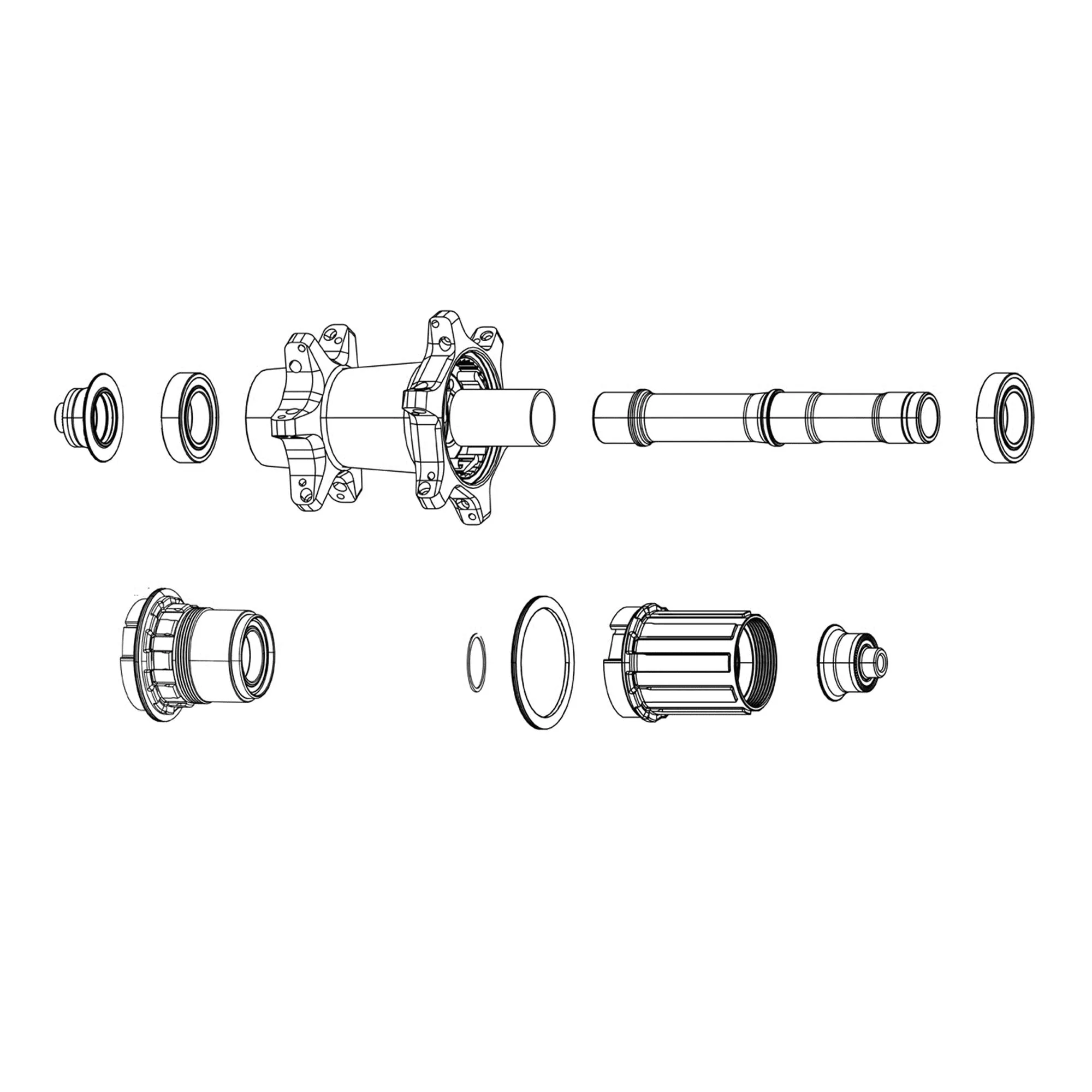 Zipp ZM2SL Freehub Kit