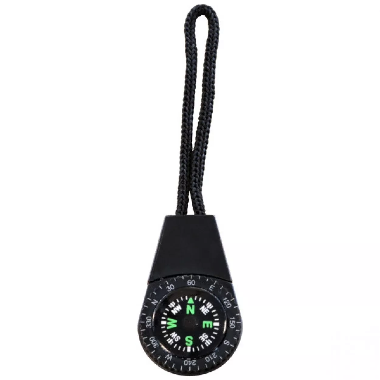 Zipper Pull Compass